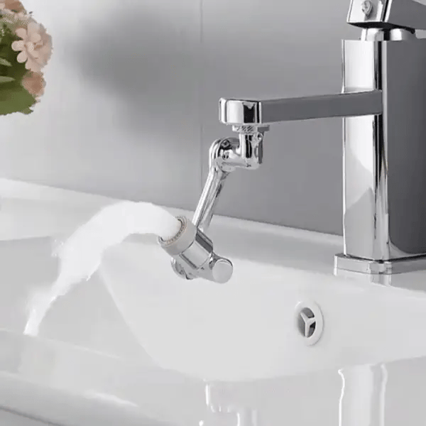 Filtered Faucet Extender | 1080° Rotation, Dual Flow Modes & Built-In Filter for Cleaner Drinking Water