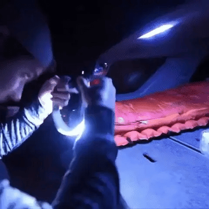 Head Torch Led | 180° Wide-Angle, Waterproof & Hands-Free for Hiking, Running, Camping & DIY Activities