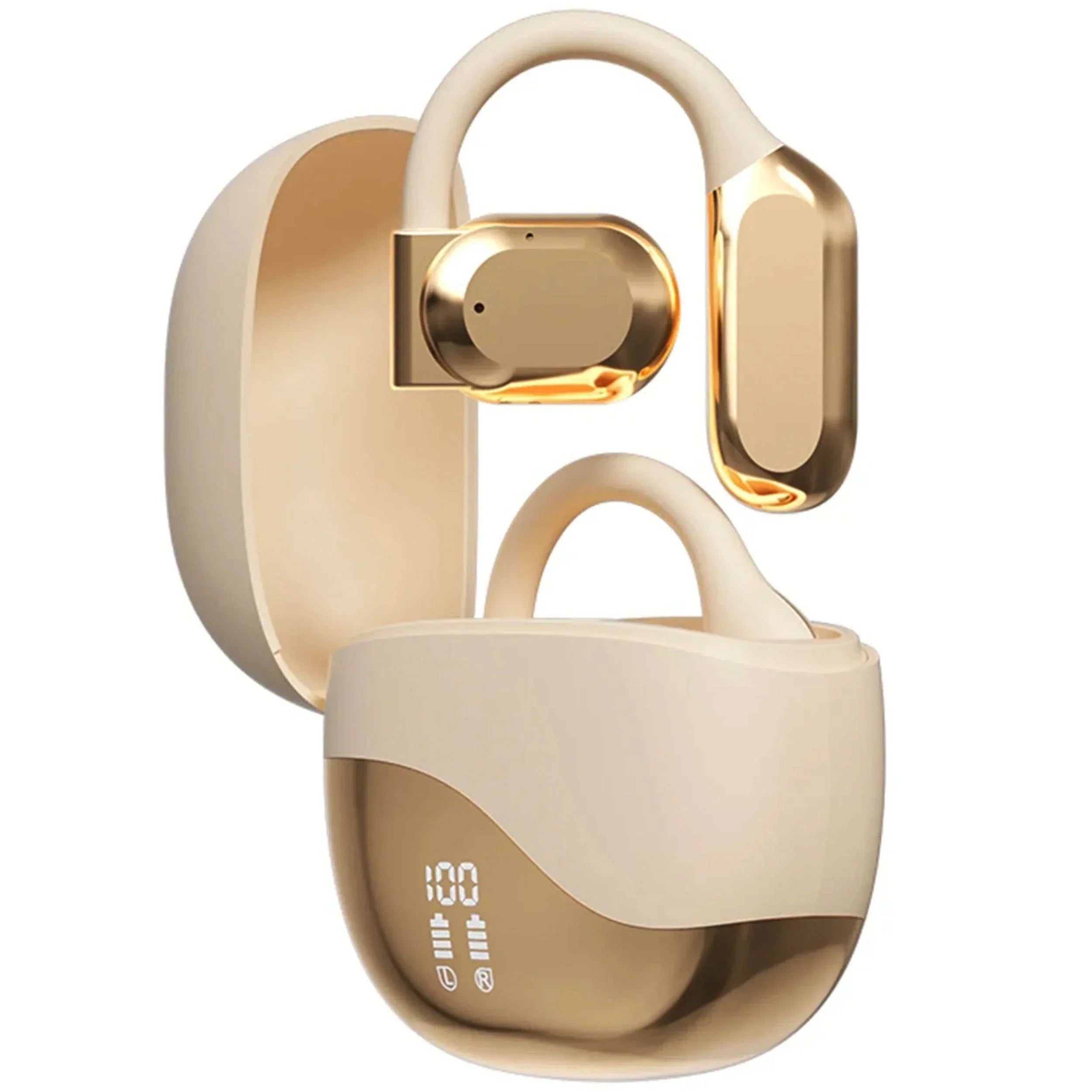 AI Translator Earbuds – 144-Language Real-Time Translation Earbuds with Bluetooth