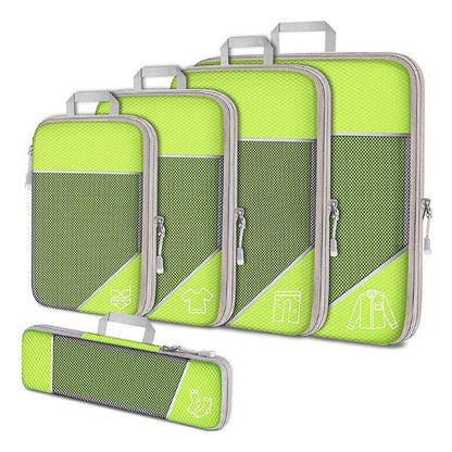 Compression Packing Cubes | Maximise Space by 60%, Lightweight & Durable for Travel, Hiking, Camping & Road Trips