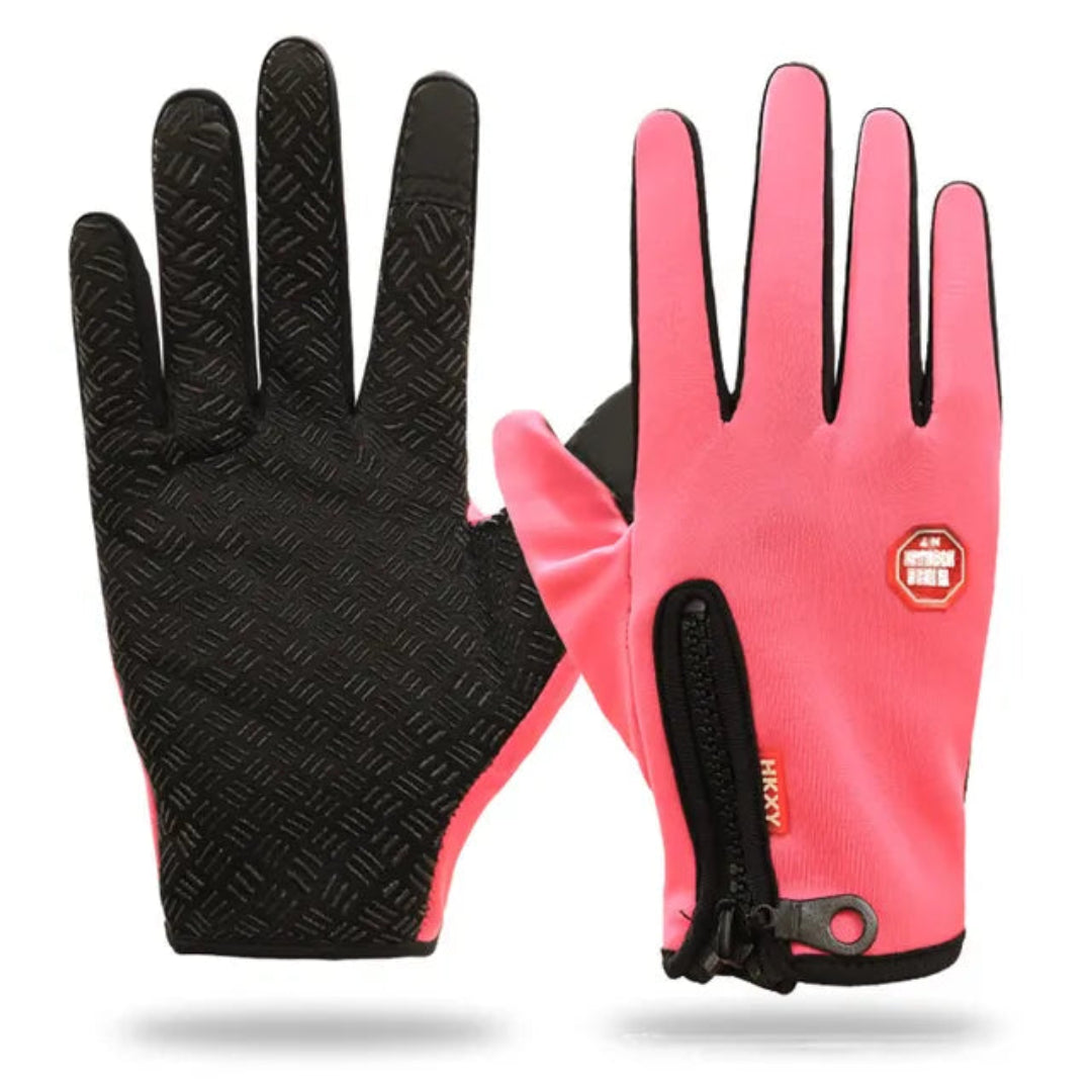 Warm Waterproof Gloves: Thermal Gloves with Touch Screen | Biking, Golf, Raynaud's, and Winter Sports