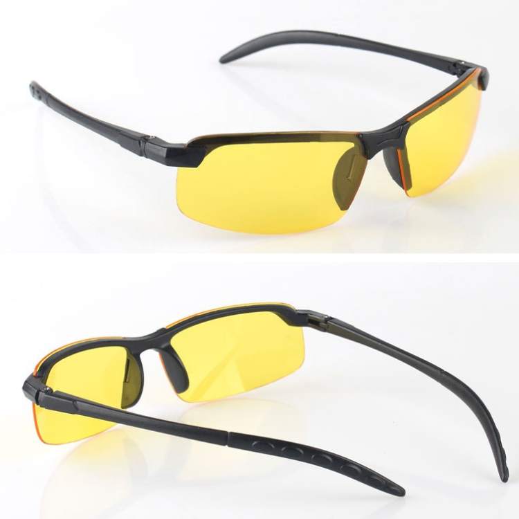 Night Driving Glasses | Yellow Lenses to Reduce Glare & Eye Strain for Safer Night Rides