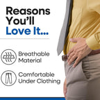 Sciatica Nerve Pain Relief Brace | Hip Brace & Thigh Compression Sleeve | Groin & Hamstring Support Wrap | Adjustable