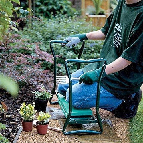 Foldable Ergonomic Garden Kneeler Bench – Comfortable Waterproof Gardening Stool for Easy Use & Pain-Free Work