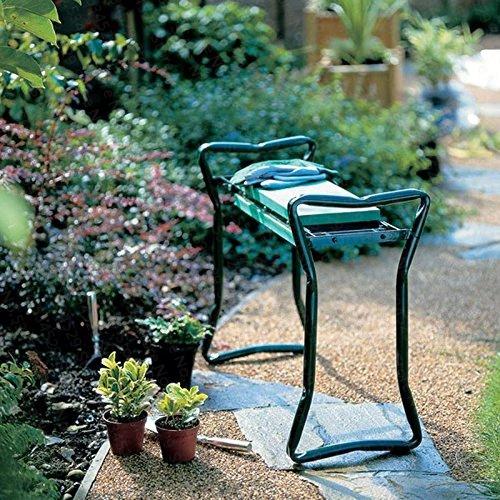 Foldable Ergonomic Garden Kneeler Bench – Comfortable Waterproof Gardening Stool for Easy Use & Pain-Free Work