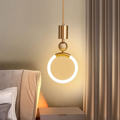 LED Pendant Light Fixture - Nordic Design with Simple Style - Ideal for Dining Room, Kitchen, and Living Room Lighting