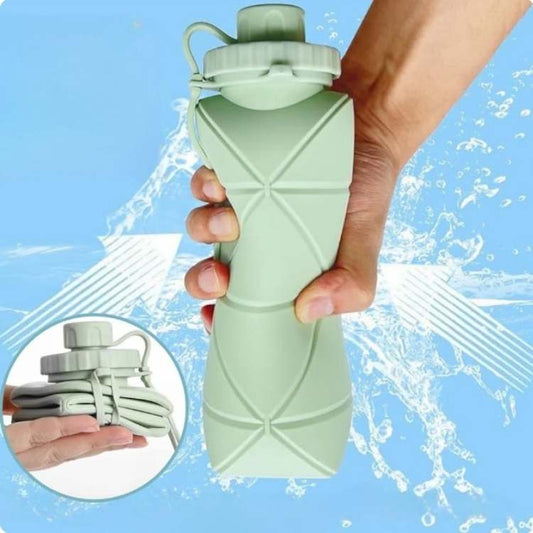 Collapsible Water Bottle | BPA-Free, Leak-Proof & Eco-Friendly for Hiking, Commuting & Workouts