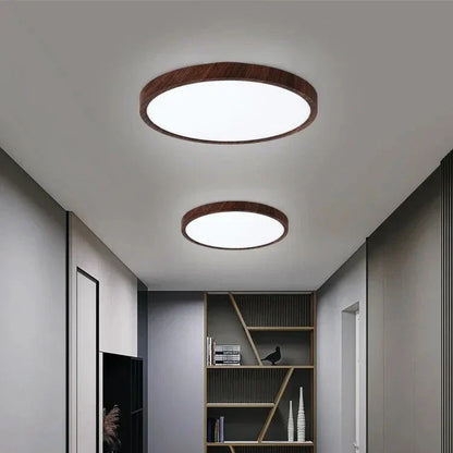 LED Ultrathin Circular Ceiling Light Fixture - Modern Design for Living Room & Kitchen Lighting