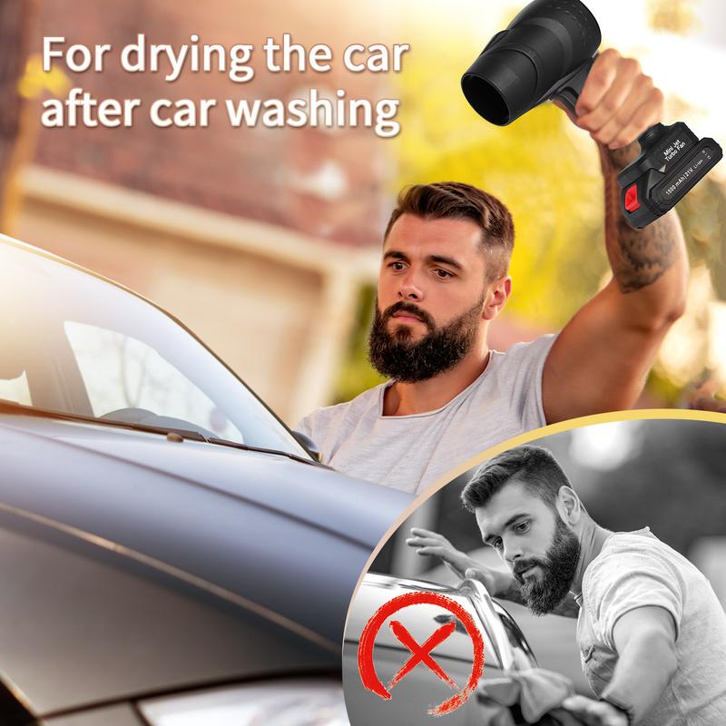 High-Pressure Cordless Air Blower | Adjustable Speed, Lightweight & Ideal for Car, Home & Garden Cleaning