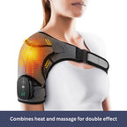 Shoulder Massage Device | Heat Therapy, Adjustable Intensity & Ideal for Muscle Relaxation