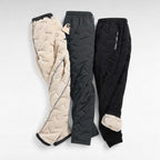 Waterproof Fleece Lined Thermal Trousers – Mens & Womens Outdoor Cargo Work Pants | Warm, Windproof & Durable