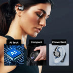 AI Translator Earbuds – 144-Language Real-Time Translation Earbuds with Bluetooth