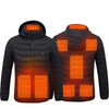 Image of Heated Electric Warming Jacket Coat Fleece Work Body Battery Heating Apparel for Men and Women