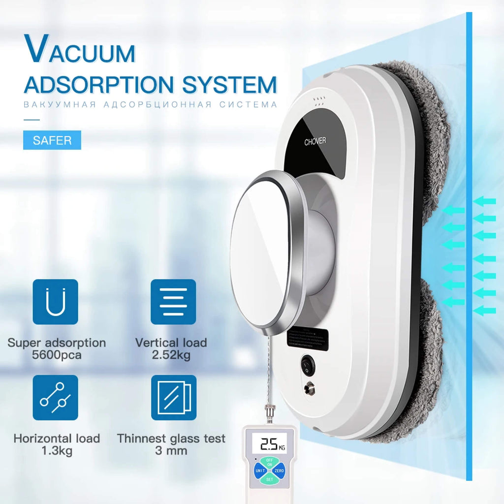 Window Washing Robot Automatic Glass Cleaner Vacuum Electric