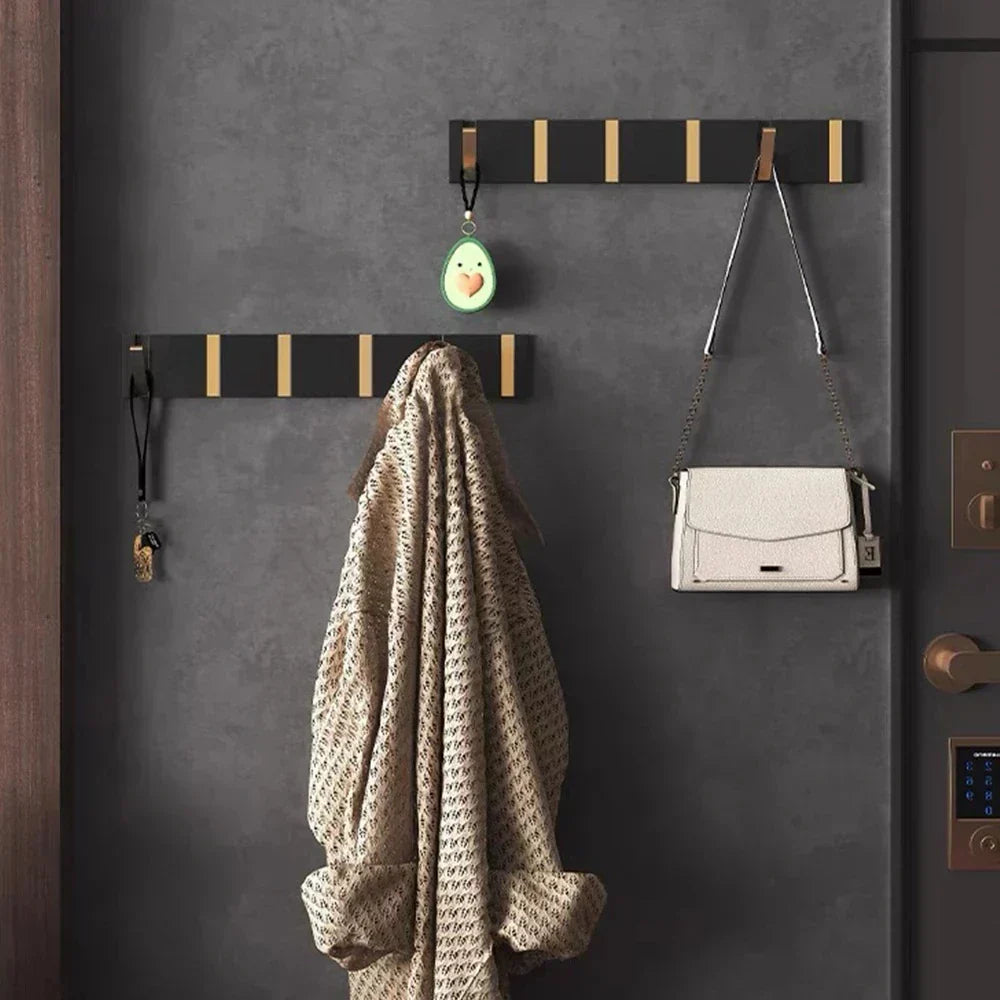 Foldable Wall Coat Hooks – Space Saving Heavy Duty Door & Bathroom Robe Hook