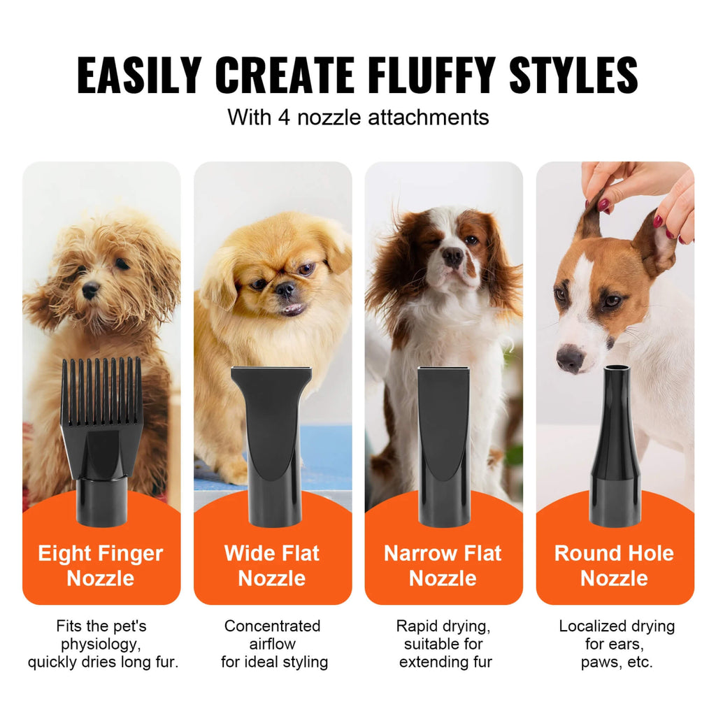Dog Hair Dryer Grooming Blaster Blower