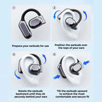 AI Translator Earbuds – 144-Language Real-Time Translation Earbuds with Bluetooth