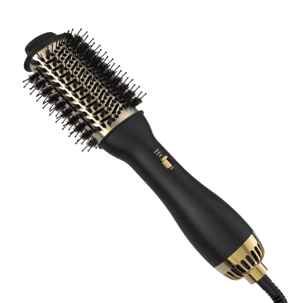 Hair Dryer Blower Styler Heated Brush Comb for Short and Long Hair