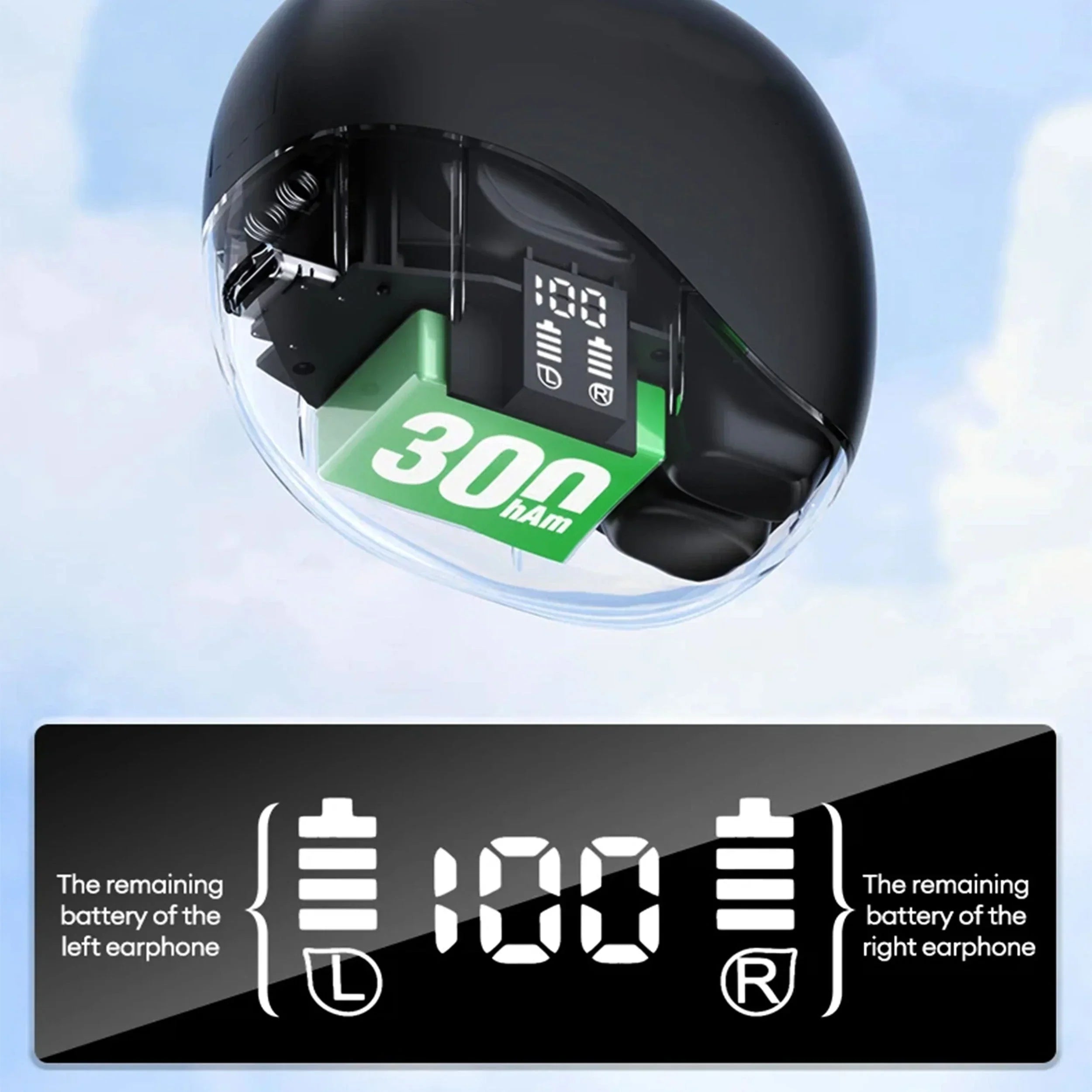 AI Translator Earbuds – 144-Language Real-Time Translation Earbuds with Bluetooth