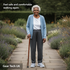 Women's Wide Adjustable Velcro Trainers for Swollen Feet | Maximum Cushioning & Breathable for Diabetics and Pregnants Swollen Feet and Diabetic Comfort