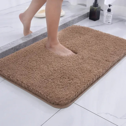 Plush Bath Rug | Ultra-Soft, Highly Absorbent & Non-Slip for Bathroom Safety and Comfort