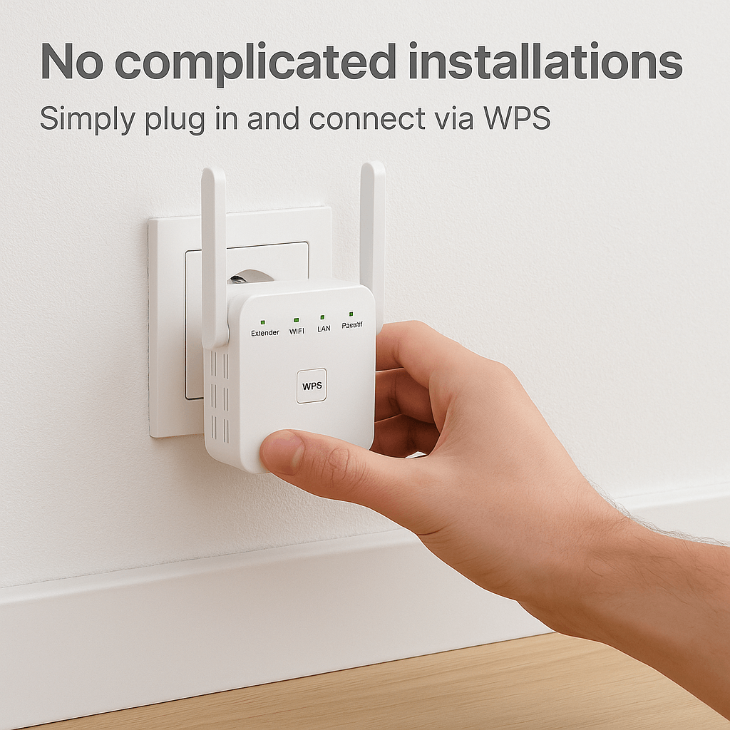 UltraXtend 5G WiFi Booster UK – Best Dual-Band WiFi Extender for Home & Garden Signal Coverage