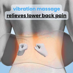 Back Pain Massager with Heat & Vibration, Spinal Support for Sciatica Relief, Lower Back Pain & Posture Correction – 3-in-1 Home Therapy