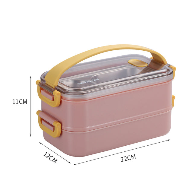 Insulated Lunch Box | Superior Temperature Retention & Multi-Compartment Design for Office, School & On-the-Go Meals
