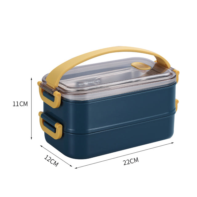 Insulated Lunch Box | Superior Temperature Retention & Multi-Compartment Design for Office, School & On-the-Go Meals