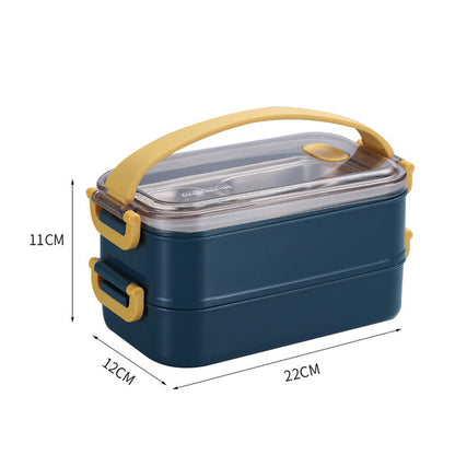 Insulated Lunch Box | Superior Temperature Retention & Multi-Compartment Design for Office, School & On-the-Go Meals