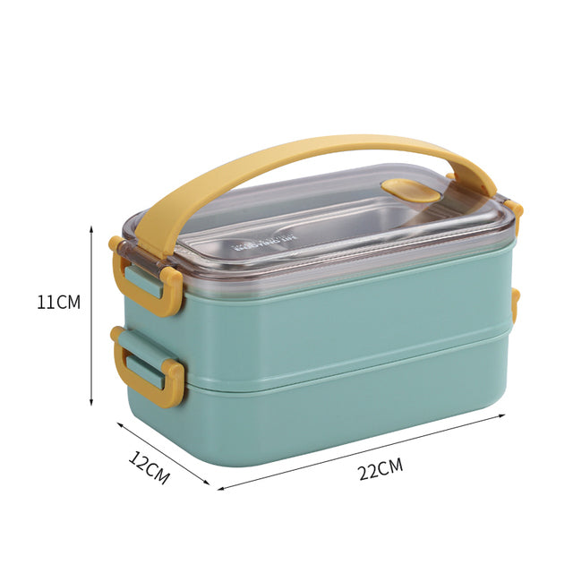 Insulated Lunch Box | Superior Temperature Retention & Multi-Compartment Design for Office, School & On-the-Go Meals