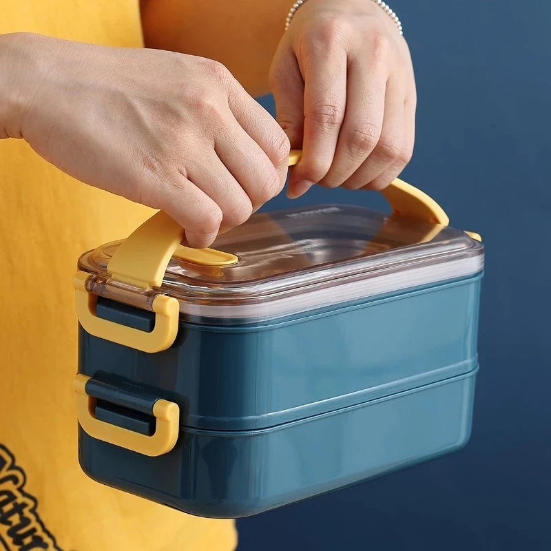 Insulated Lunch Box | Superior Temperature Retention & Multi-Compartment Design for Office, School & On-the-Go Meals