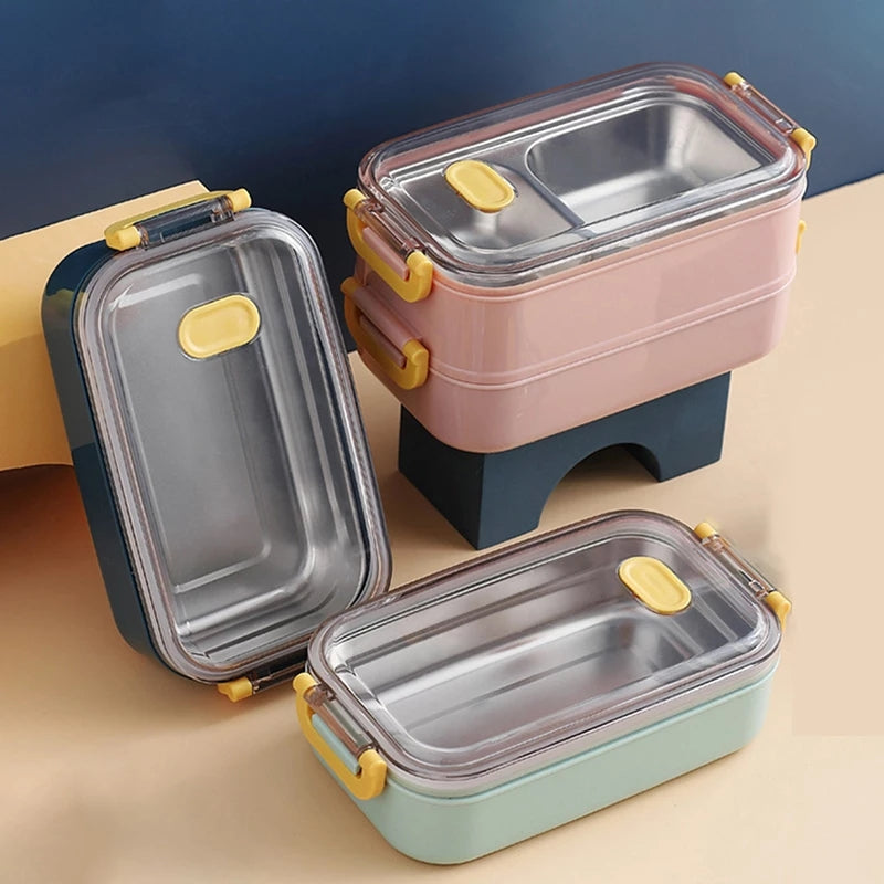 Insulated Lunch Box | Superior Temperature Retention & Multi-Compartment Design for Office, School & On-the-Go Meals