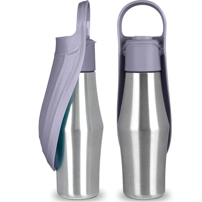 Insulated Dog Water Bottle | Stainless Steel, Leak-Proof & Perfect for Travel and Outdoor Adventures