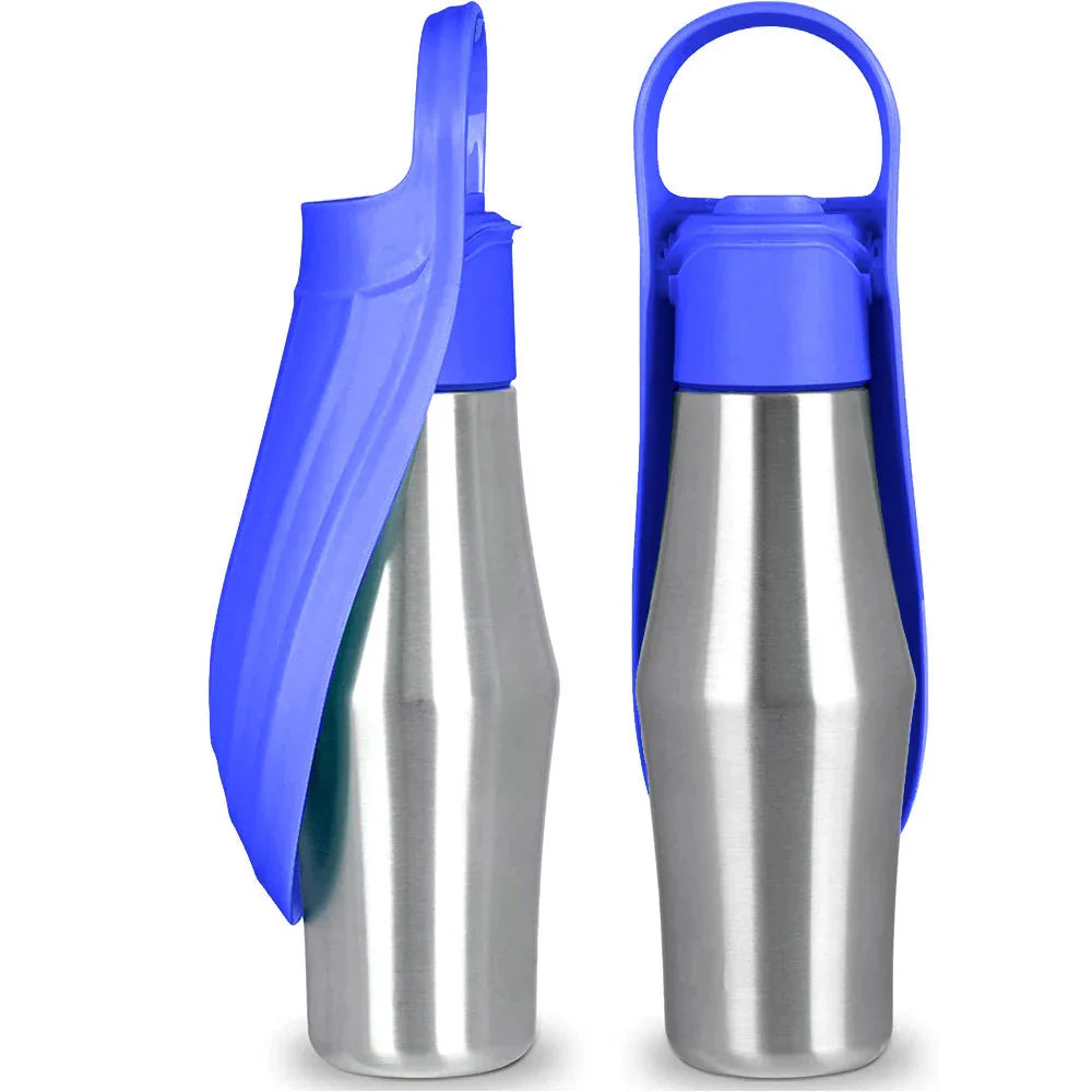 Insulated Dog Water Bottle | Stainless Steel, Leak-Proof & Perfect for Travel and Outdoor Adventures
