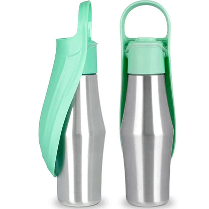 Insulated Dog Water Bottle | Stainless Steel, Leak-Proof & Perfect for Travel and Outdoor Adventures