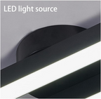 Modern Aluminium Semi Flush Mount LED Ceiling Light | Minimalist Design for Living Room. Bedroom & Hallway