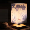 Image of LED Scandinavian Bedside Lamp with Japanese Design for Modern Bedroom Lighting