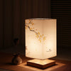 Image of LED Scandinavian Bedside Lamp with Japanese Design for Modern Bedroom Lighting