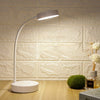 Image of LED Bedside Reading Lamp - Adjustable White Light Fixture for Nightstand & Bedroom Use