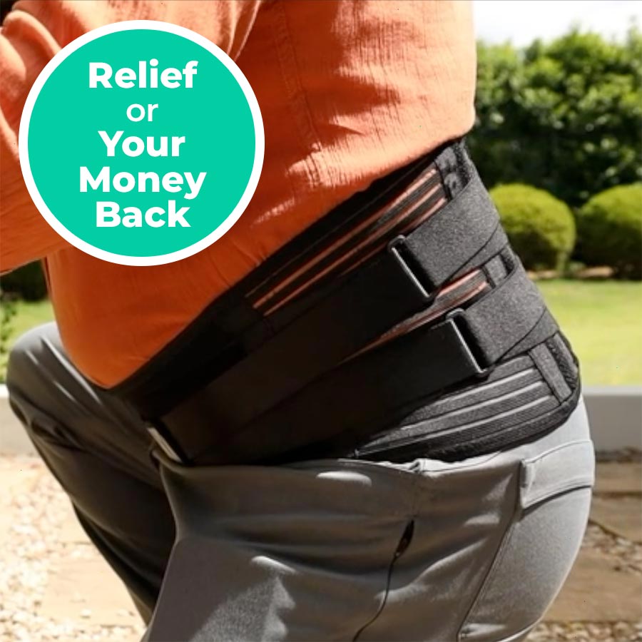 Lumbar Back Braces for Lower Back Pain | Stronger Pain Relief & Flexible Comfort for Lower Back Pain Relief