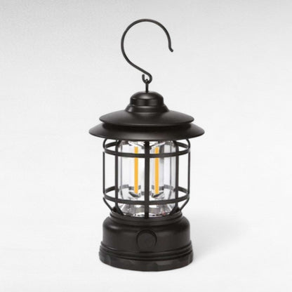 Rechargeable LED Camping Lantern | Vintage-Style, Dimmable Light for Outdoor Adventures & Home Emergencies