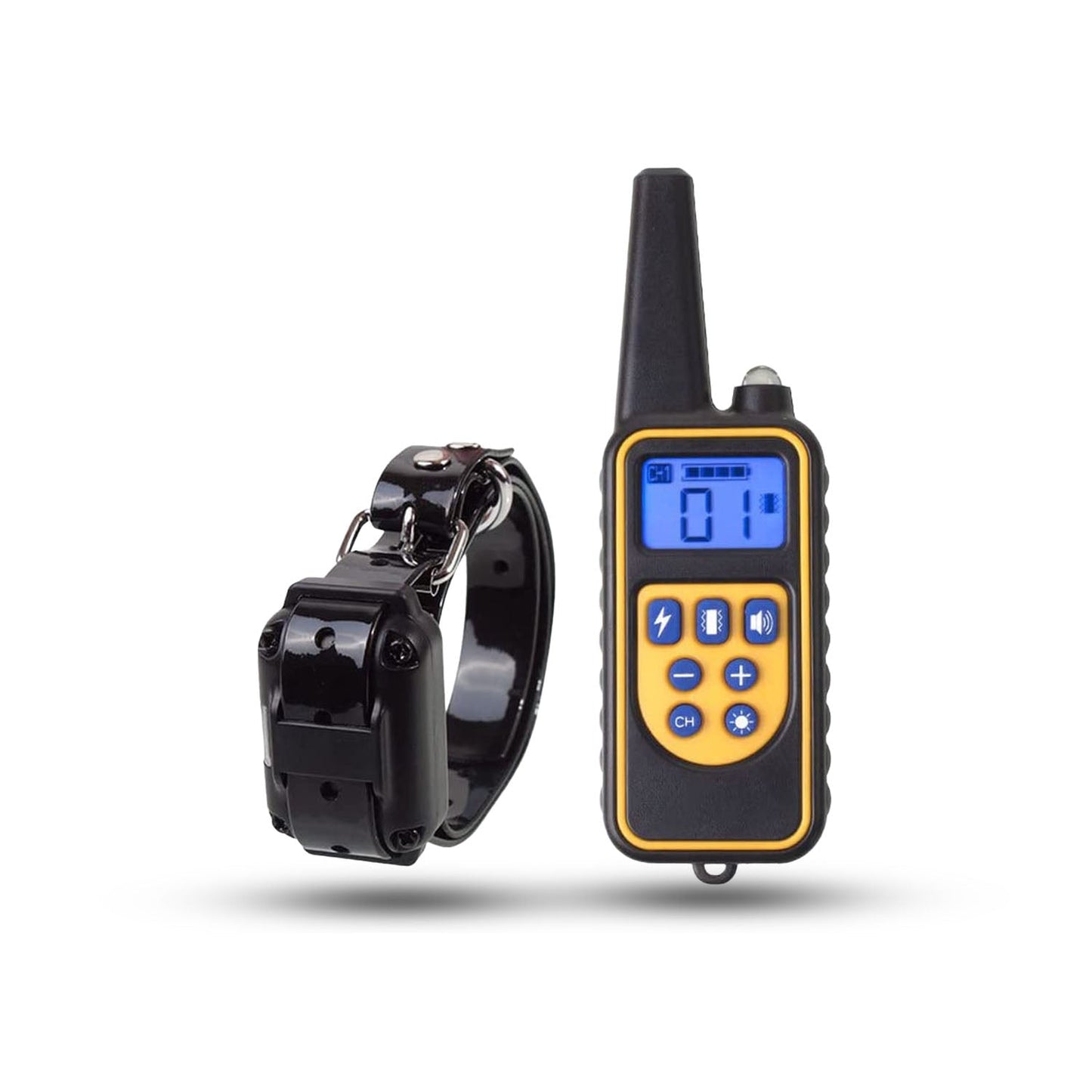 800M Rechargeable Electric Dog Training Collar | Waterproof, Remote Control & Ideal for Effective Dog Training