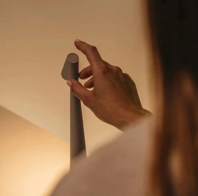 LED Wireless Mood Lamp - Nordic Minimalist Design for Reading & Dining Use
