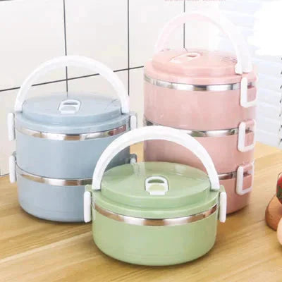 Heat Insulated Lunch Box | Keeps Food Hot for 6 Hours, Leak-Proof & Ideal for Work, School, and Picnics