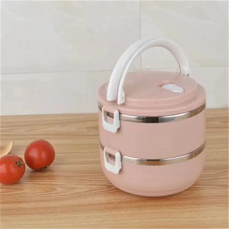 Heat Insulated Lunch Box | Keeps Food Hot for 6 Hours, Leak-Proof & Ideal for Work, School, and Picnics