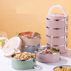 Heat Insulated Lunch Box | Keeps Food Hot for 6 Hours, Leak-Proof & Ideal for Work, School, and Picnics