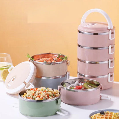 Heat Insulated Lunch Box | Keeps Food Hot for 6 Hours, Leak-Proof & Ideal for Work, School, and Picnics