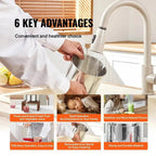Manual Fruit & Wine Press | 2L Capacity, Sturdy Beech Wood & Stainless Steel for Efficient Juicing at Home or Winery