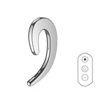 Wireless Tiny Bluetooth Ear Hook Headphones - Noise Cancelling & Open Ear Design